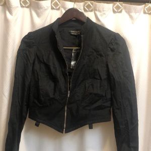 BCBG Maxazria zip jacket